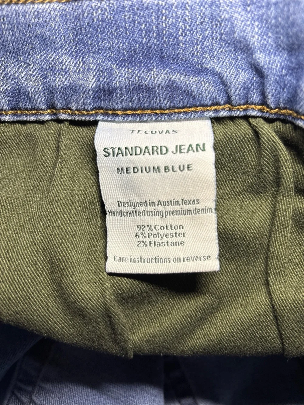 Tecovas standard jean